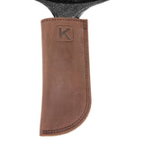 Handmade Bourbon Brown Handle Cover by Knapp Made